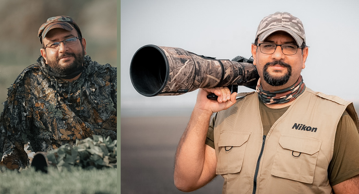Khaldoon Aldway nature and wildlife photographer portrait