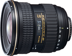 Tokina 11-16mm f/2.8 ultra wide lens